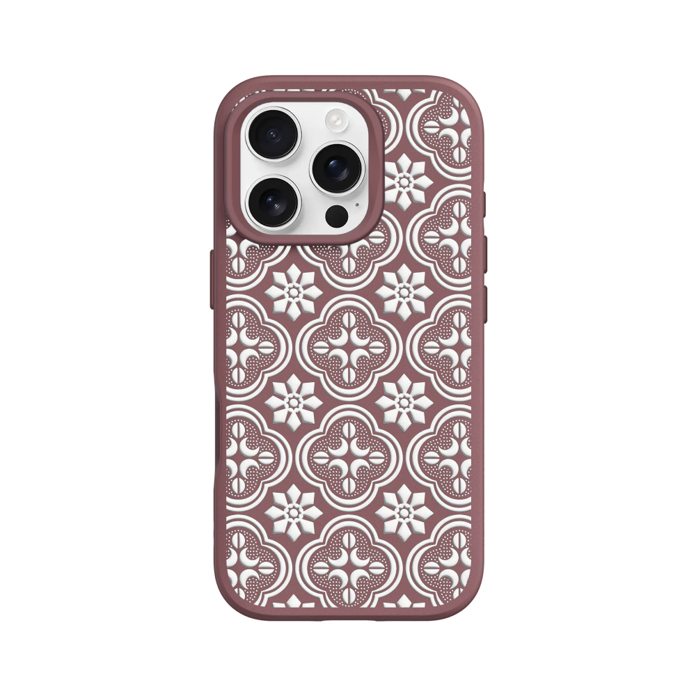 IPhone 犀牛盾 ★ 老屋顏 聯名 SolidSuit 防摔 背蓋 手機殼 ★ 壓花玻璃 - 海棠花-規格圖8