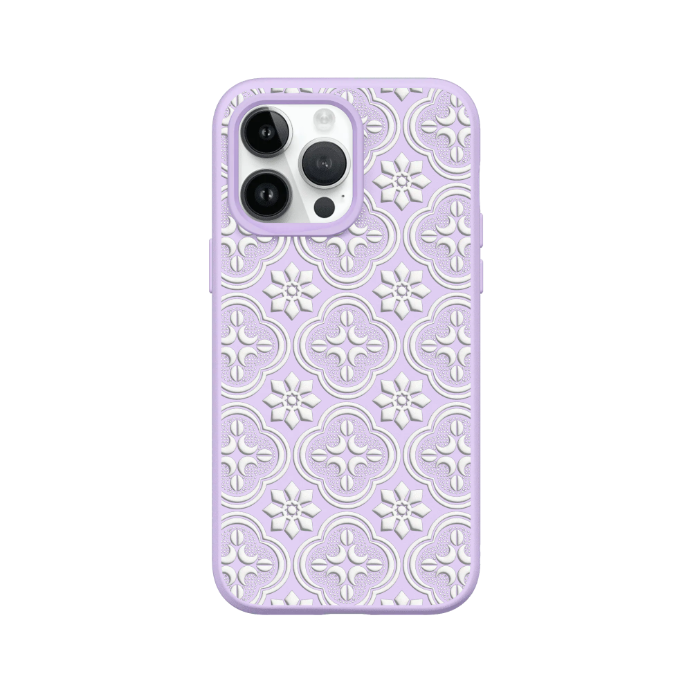 IPhone 犀牛盾 ★ 老屋顏 聯名 SolidSuit 防摔 背蓋 手機殼 ★ 壓花玻璃 - 海棠花-規格圖8