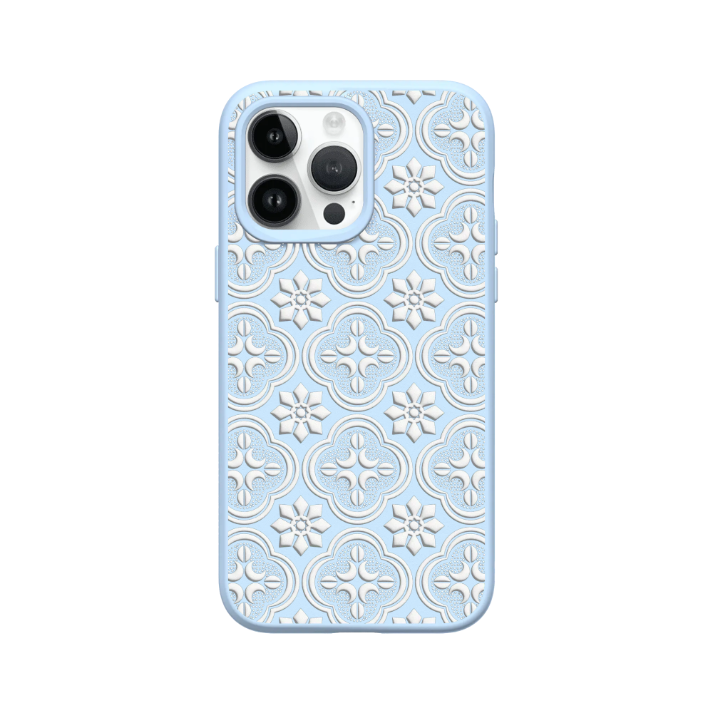 IPhone 犀牛盾 ★ 老屋顏 聯名 SolidSuit 防摔 背蓋 手機殼 ★ 壓花玻璃 - 海棠花-規格圖8