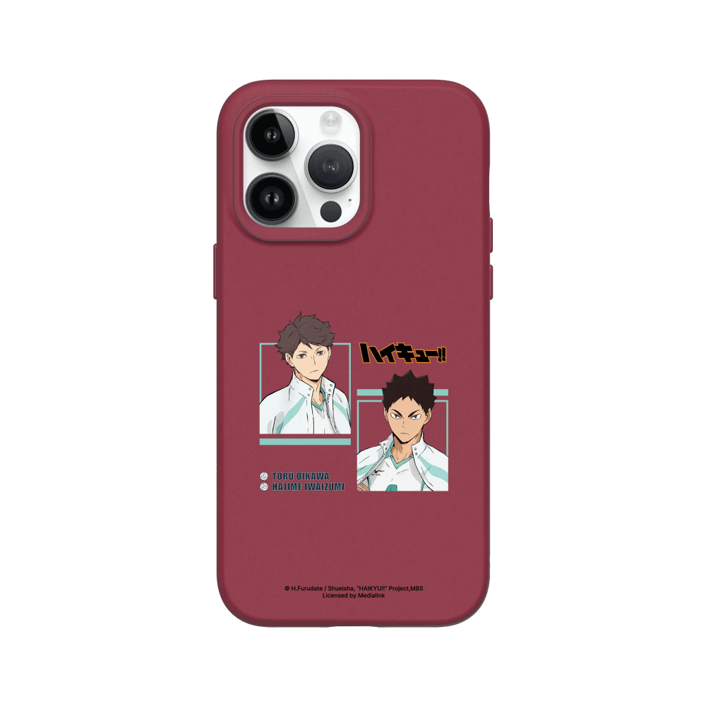 IPhone 犀牛盾 ★ 排球少年 聯名 SolidSuit 防摔 背蓋 手機殼 ★ 及川徹 + 岩泉一 02-規格圖8