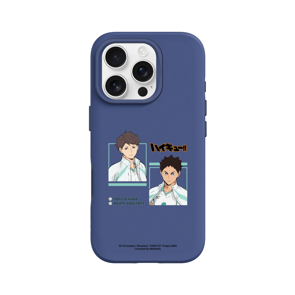 IPhone 犀牛盾 ★ 排球少年 聯名 SolidSuit 防摔 背蓋 手機殼 ★ 及川徹 + 岩泉一 02-規格圖8