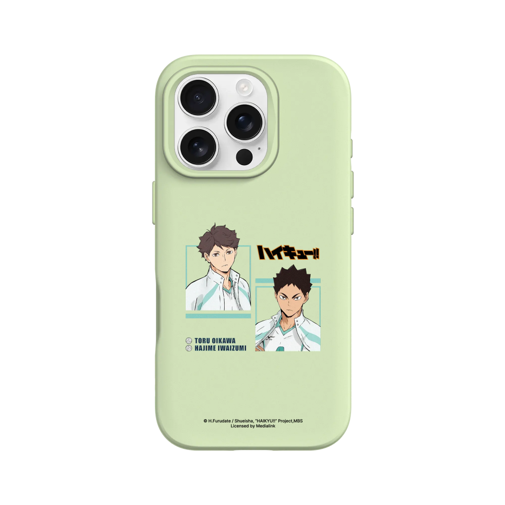 IPhone 犀牛盾 ★ 排球少年 聯名 SolidSuit 防摔 背蓋 手機殼 ★ 及川徹 + 岩泉一 02-規格圖8