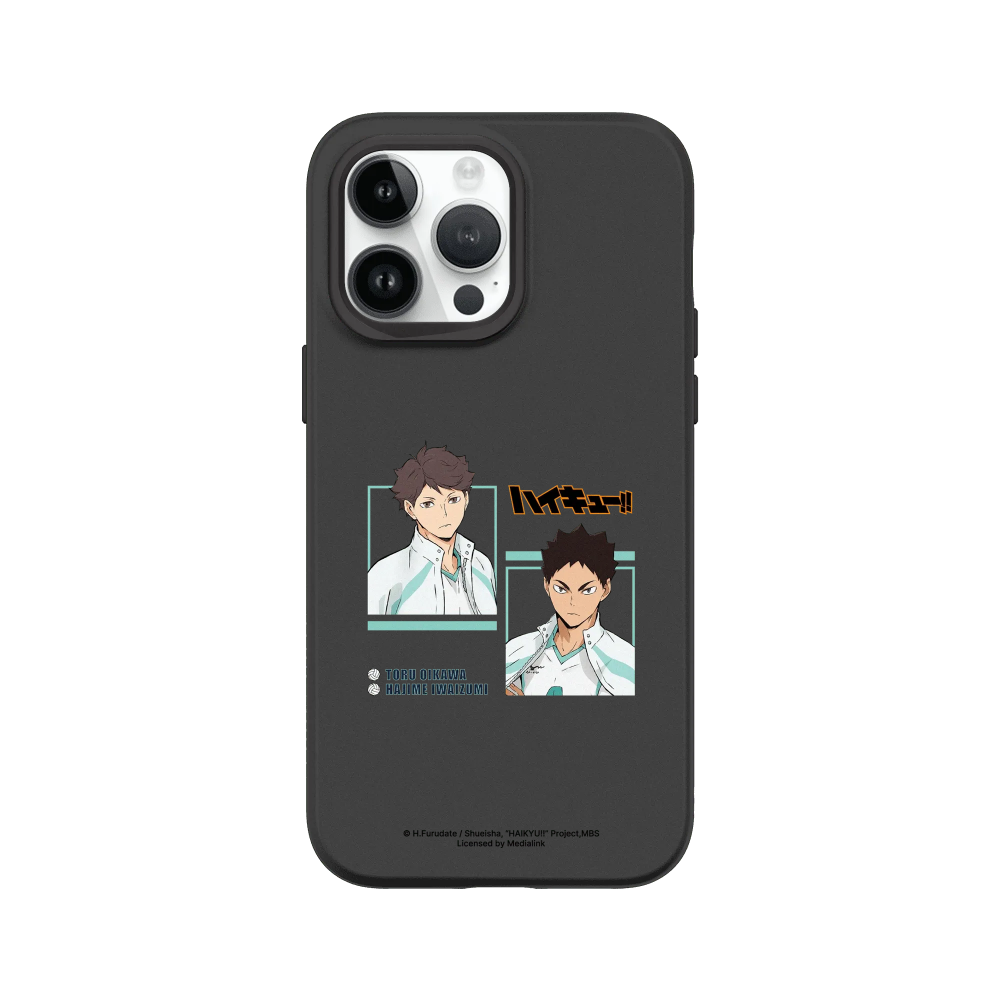 IPhone 犀牛盾 ★ 排球少年 聯名 SolidSuit 防摔 背蓋 手機殼 ★ 及川徹 + 岩泉一 02-規格圖8