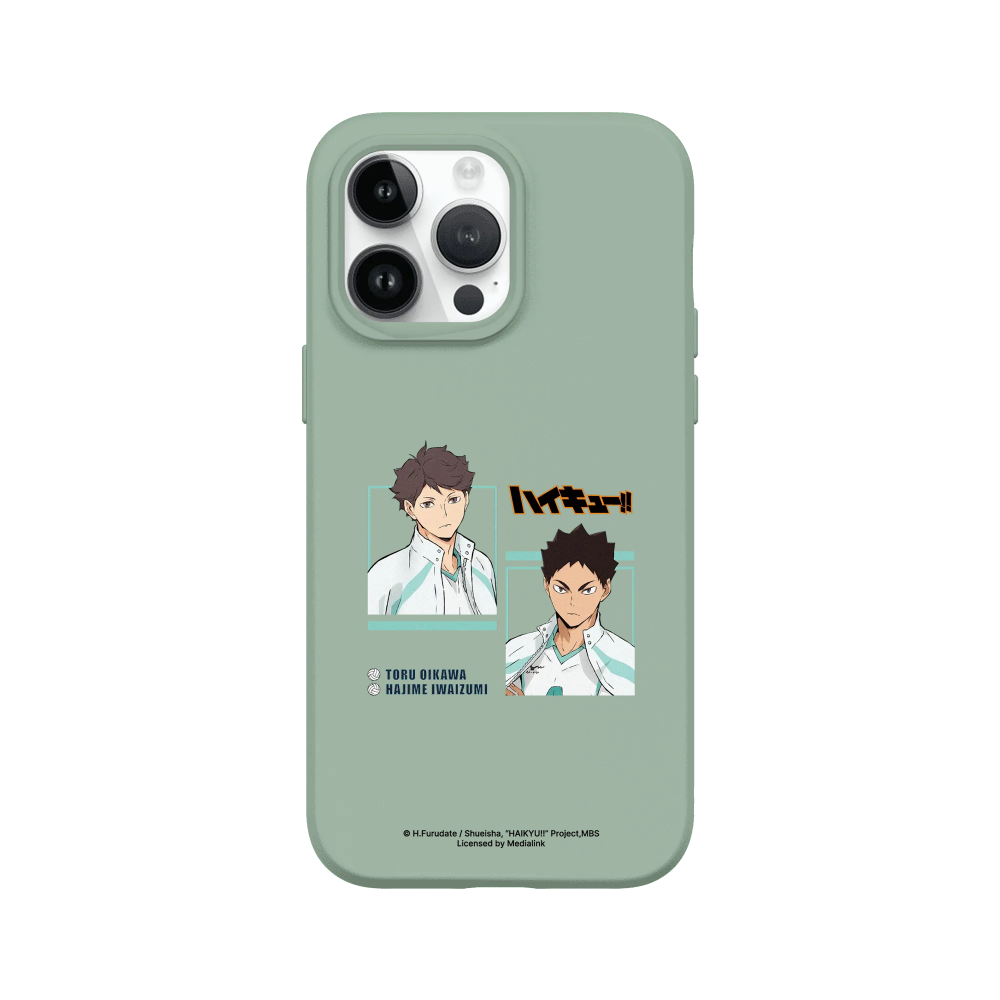 IPhone 犀牛盾 ★ 排球少年 聯名 SolidSuit 防摔 背蓋 手機殼 ★ 及川徹 + 岩泉一 02-規格圖8