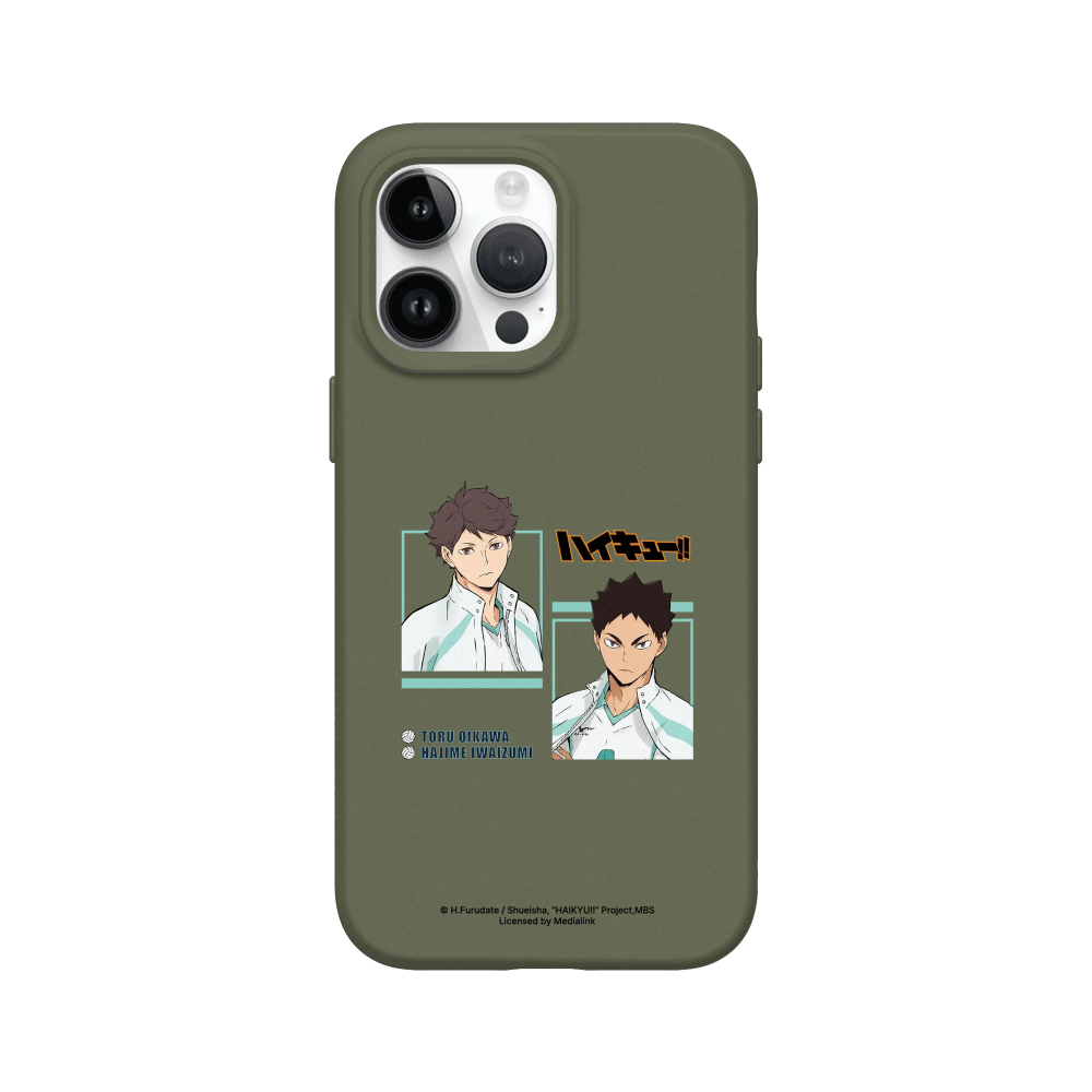 IPhone 犀牛盾 ★ 排球少年 聯名 SolidSuit 防摔 背蓋 手機殼 ★ 及川徹 + 岩泉一 02-規格圖8