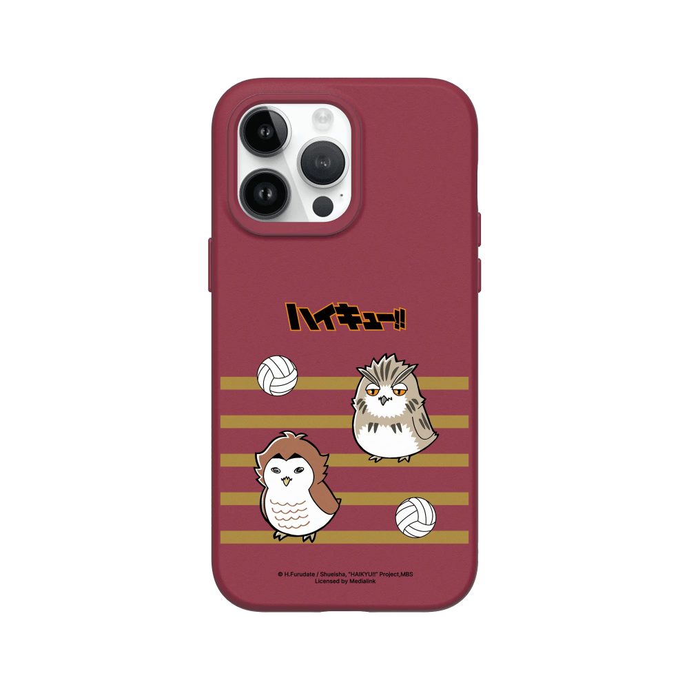 IPhone 犀牛盾 ★ 排球少年 聯名 SolidSuit 防摔 手機殼★吉祥物系列- 梟谷高中(貓頭鷹)-木兔&赤葦-規格圖8