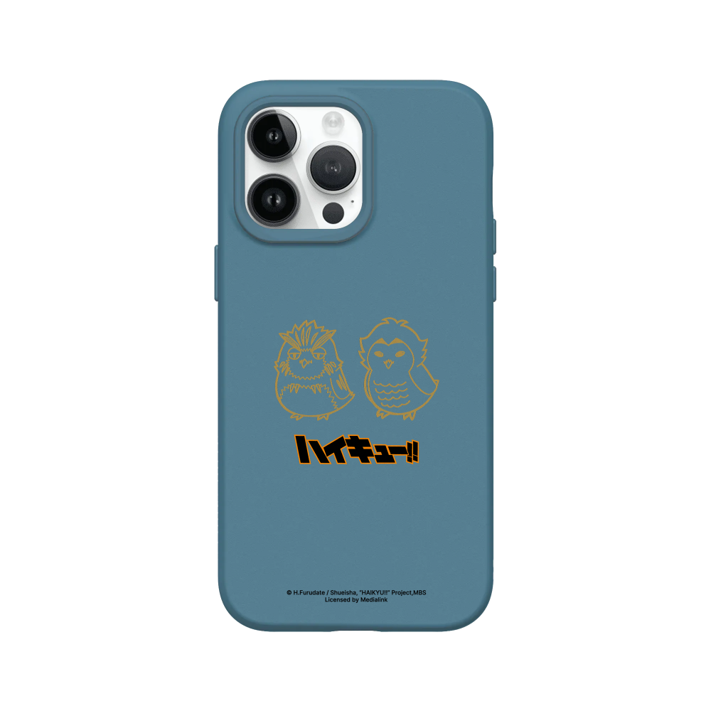 IPhone 犀牛盾 ★ 排球少年 聯名 SolidSuit 防摔 背蓋 手機殼 ★ 線稿風格 - 木兔 & 赤葦-規格圖8