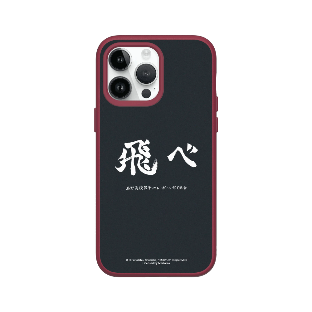 IPhone 犀牛盾 ★ 排球少年 聯名 SolidSuit 防摔 背蓋 手機殼 ★ 烏野高校應援標語 - 飛吧-規格圖8