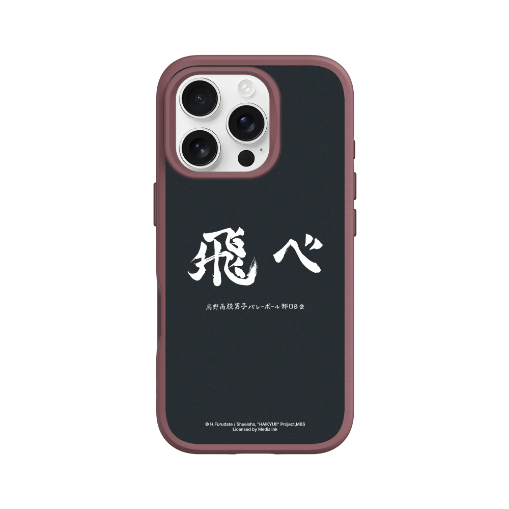 IPhone 犀牛盾 ★ 排球少年 聯名 SolidSuit 防摔 背蓋 手機殼 ★ 烏野高校應援標語 - 飛吧-規格圖8