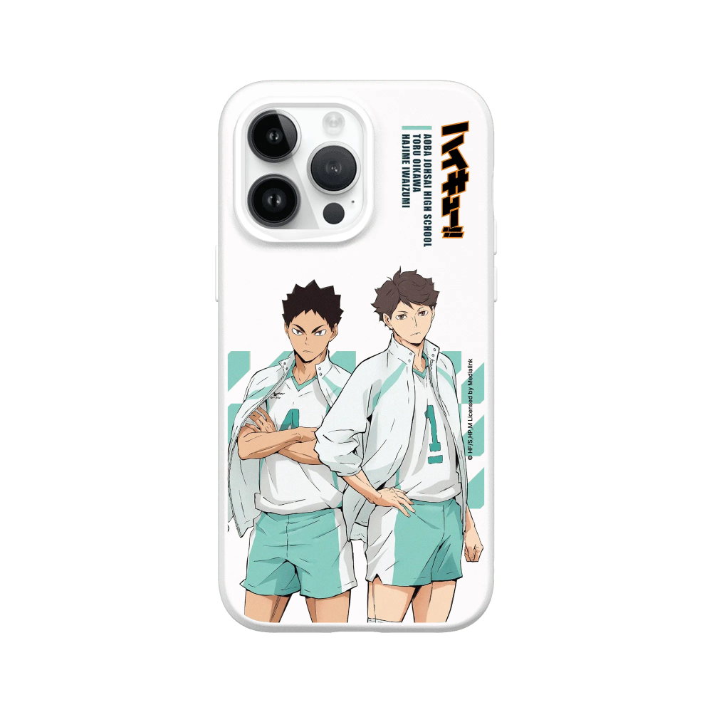 IPhone 犀牛盾 ★ 排球少年 聯名 SolidSuit 防摔 背蓋 手機殼 ★ 及川徹 + 岩泉一 01-規格圖8