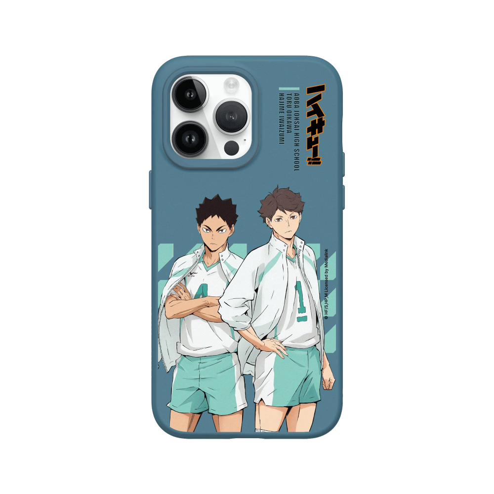 IPhone 犀牛盾 ★ 排球少年 聯名 SolidSuit 防摔 背蓋 手機殼 ★ 及川徹 + 岩泉一 01-規格圖8