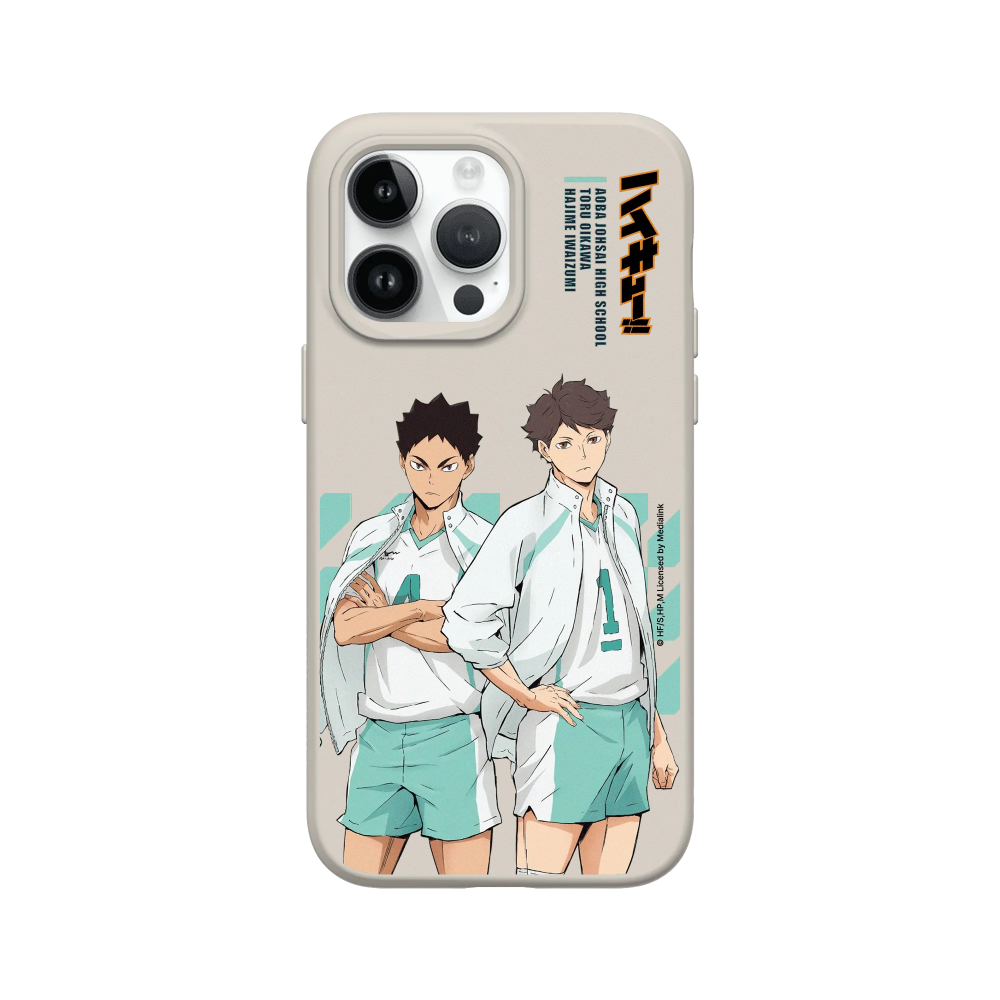 IPhone 犀牛盾 ★ 排球少年 聯名 SolidSuit 防摔 背蓋 手機殼 ★ 及川徹 + 岩泉一 01-規格圖8