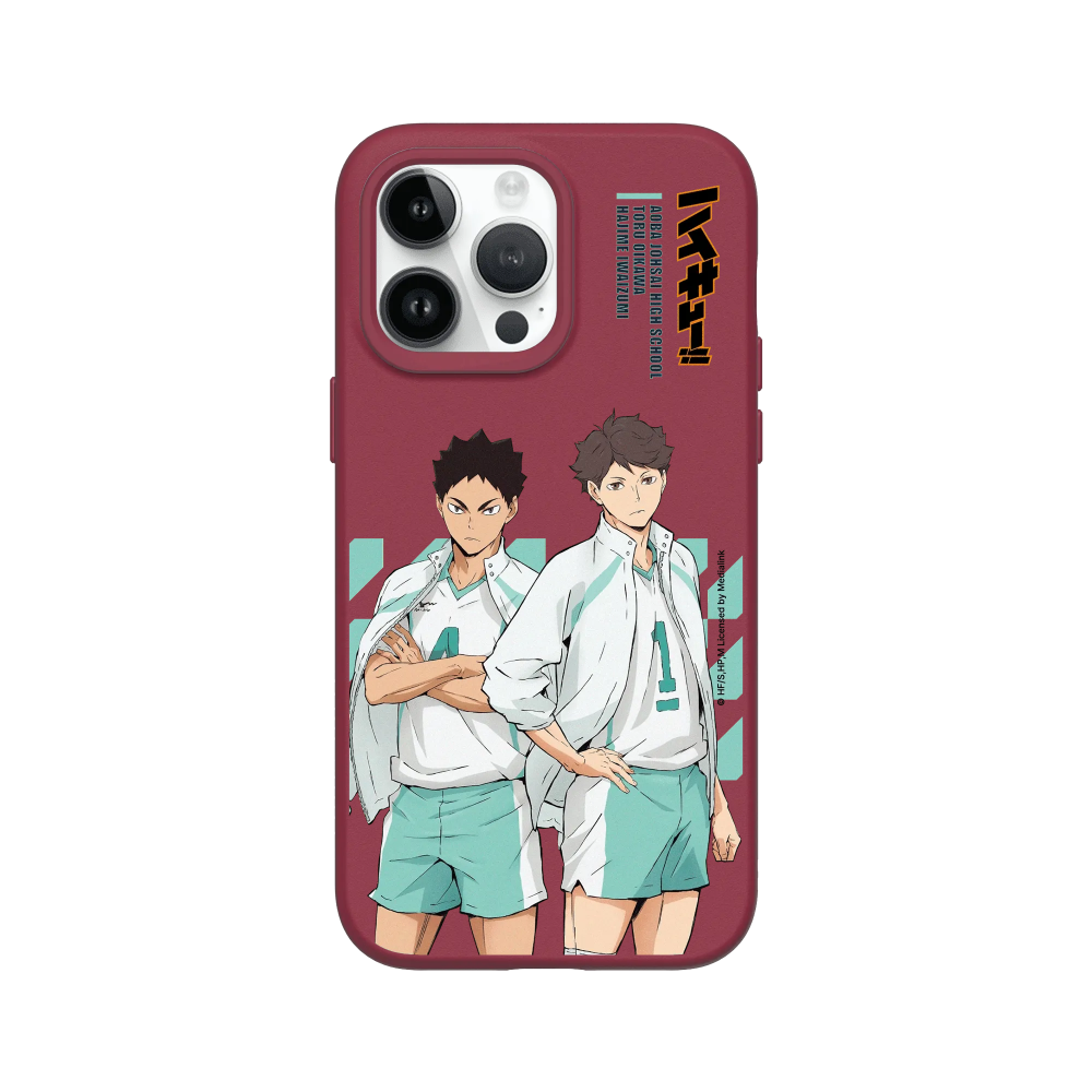 IPhone 犀牛盾 ★ 排球少年 聯名 SolidSuit 防摔 背蓋 手機殼 ★ 及川徹 + 岩泉一 01-規格圖8