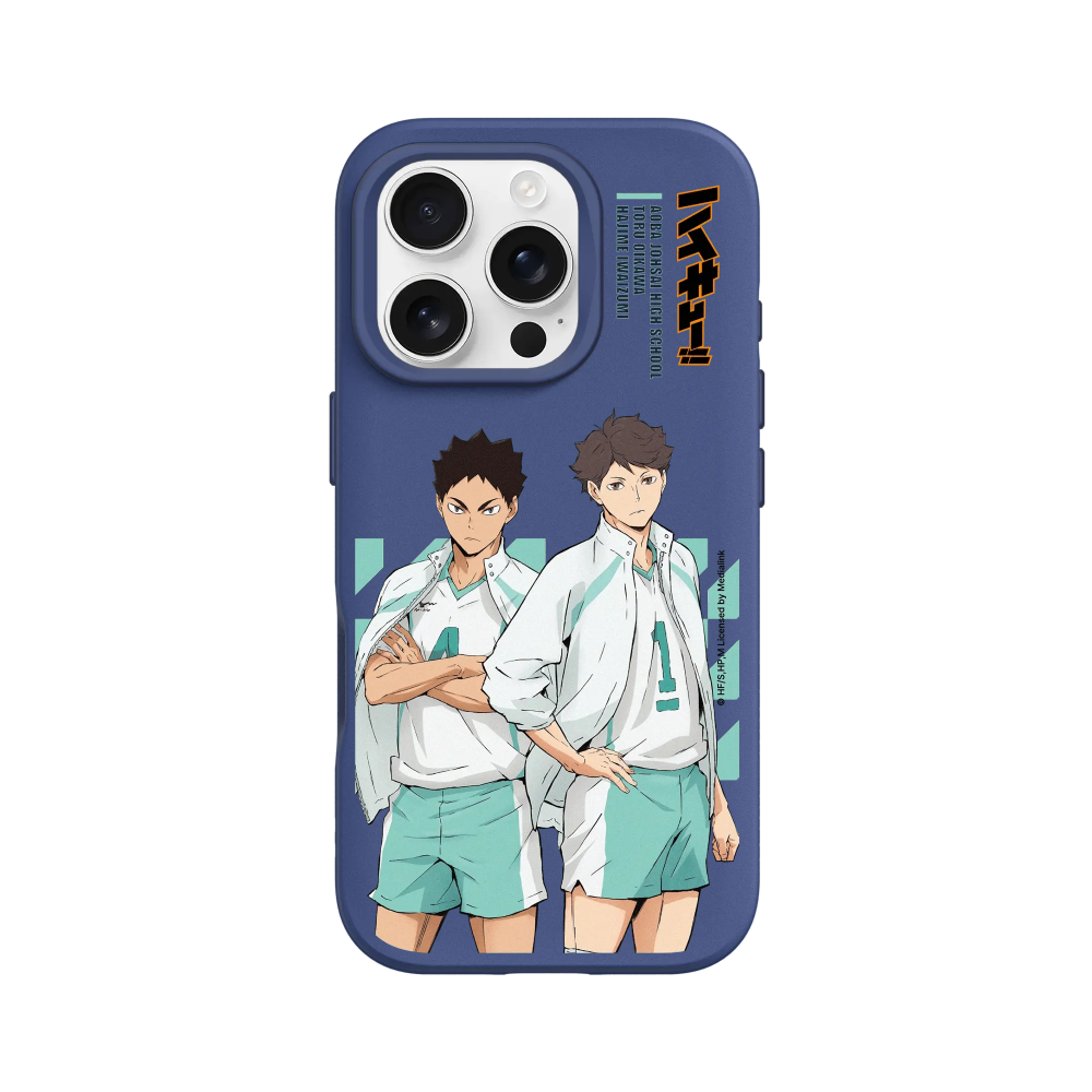 IPhone 犀牛盾 ★ 排球少年 聯名 SolidSuit 防摔 背蓋 手機殼 ★ 及川徹 + 岩泉一 01-規格圖8