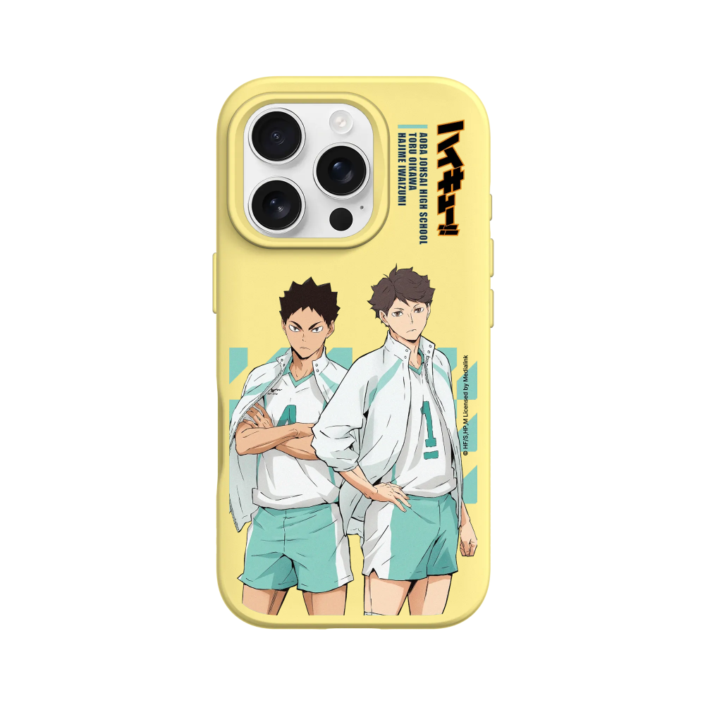 IPhone 犀牛盾 ★ 排球少年 聯名 SolidSuit 防摔 背蓋 手機殼 ★ 及川徹 + 岩泉一 01-規格圖8