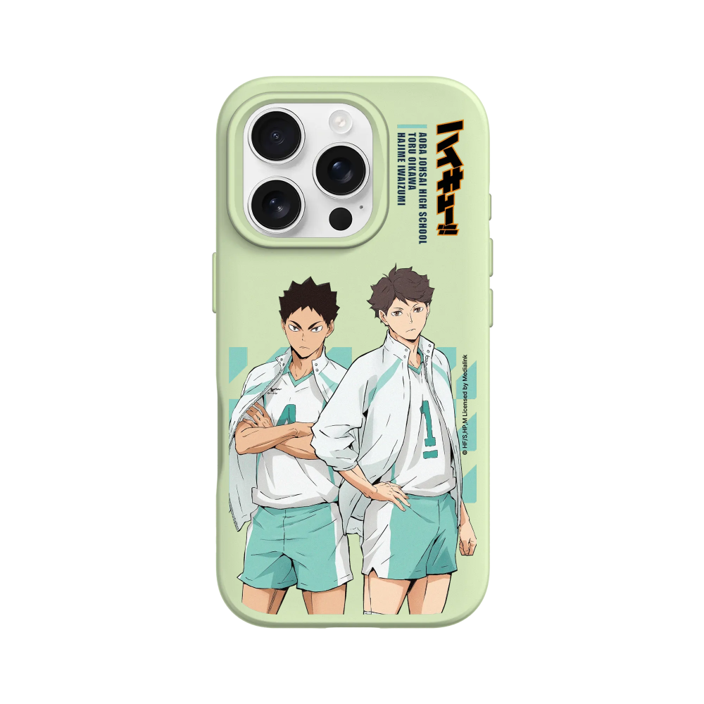 IPhone 犀牛盾 ★ 排球少年 聯名 SolidSuit 防摔 背蓋 手機殼 ★ 及川徹 + 岩泉一 01-規格圖8