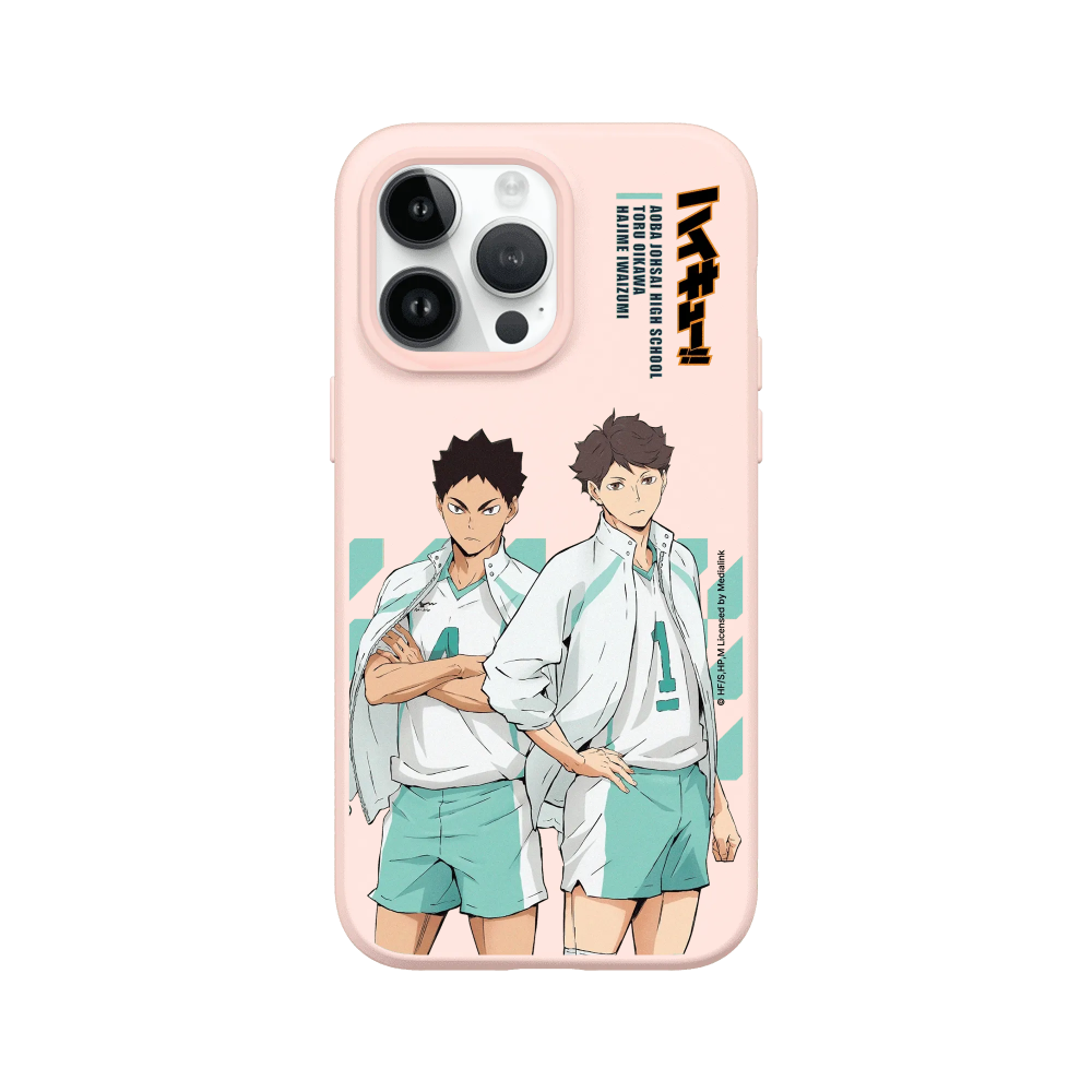 IPhone 犀牛盾 ★ 排球少年 聯名 SolidSuit 防摔 背蓋 手機殼 ★ 及川徹 + 岩泉一 01-規格圖8