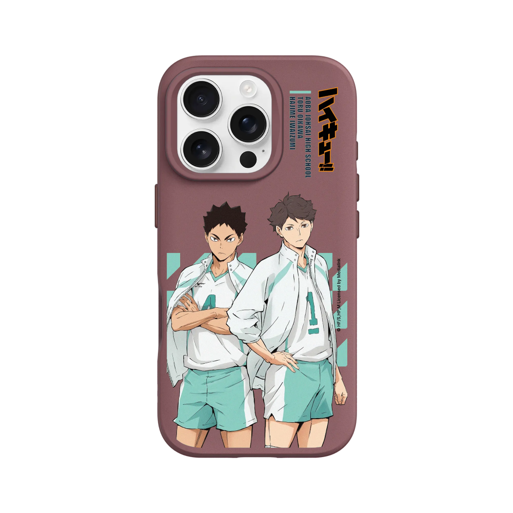 IPhone 犀牛盾 ★ 排球少年 聯名 SolidSuit 防摔 背蓋 手機殼 ★ 及川徹 + 岩泉一 01-規格圖8