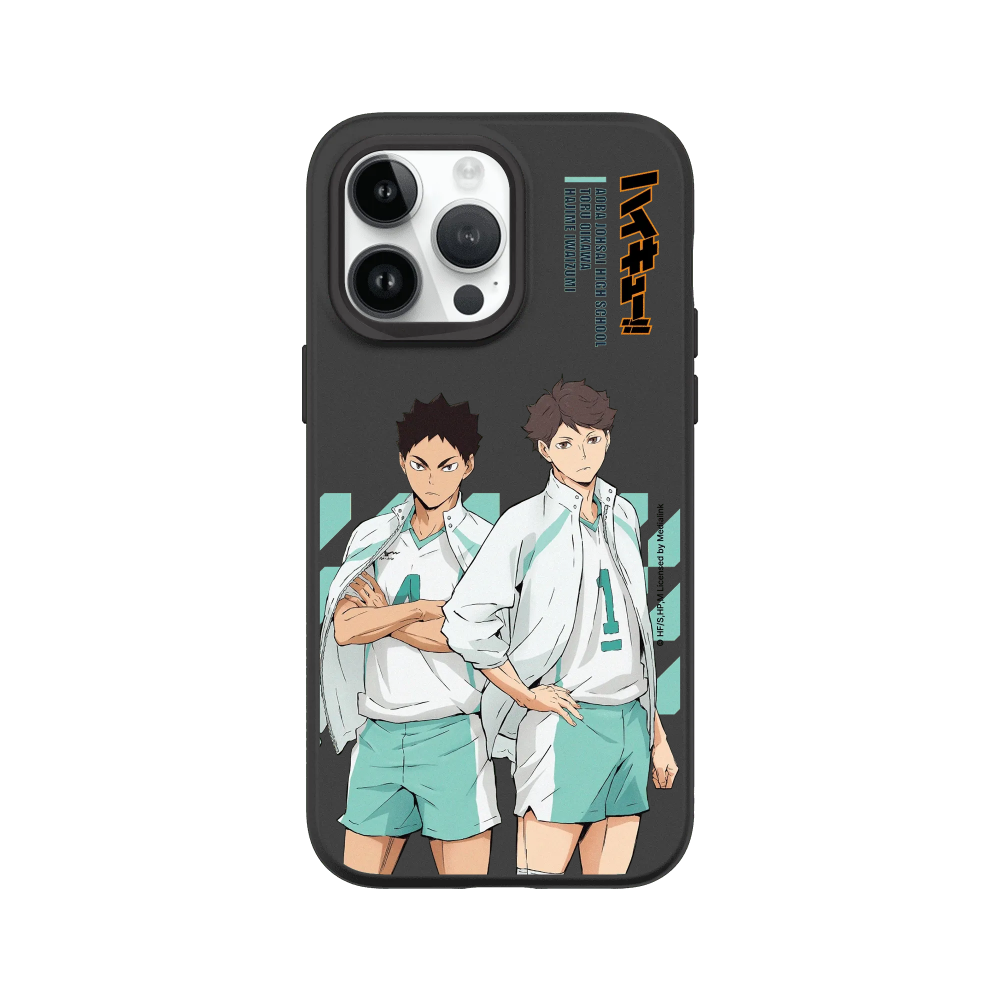 IPhone 犀牛盾 ★ 排球少年 聯名 SolidSuit 防摔 背蓋 手機殼 ★ 及川徹 + 岩泉一 01-規格圖8