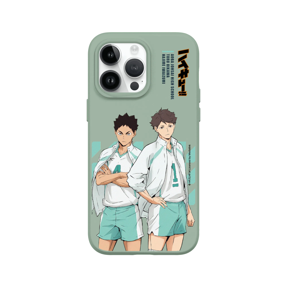 IPhone 犀牛盾 ★ 排球少年 聯名 SolidSuit 防摔 背蓋 手機殼 ★ 及川徹 + 岩泉一 01-規格圖8