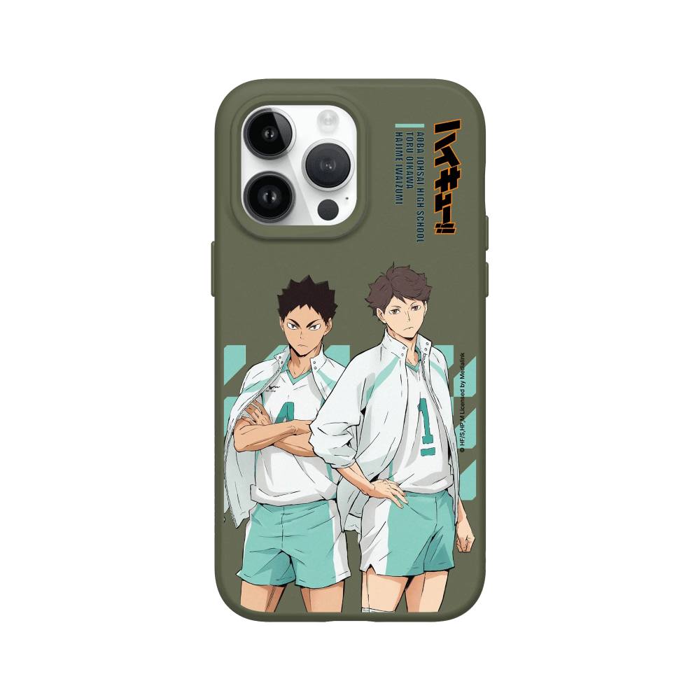 IPhone 犀牛盾 ★ 排球少年 聯名 SolidSuit 防摔 背蓋 手機殼 ★ 及川徹 + 岩泉一 01-規格圖8