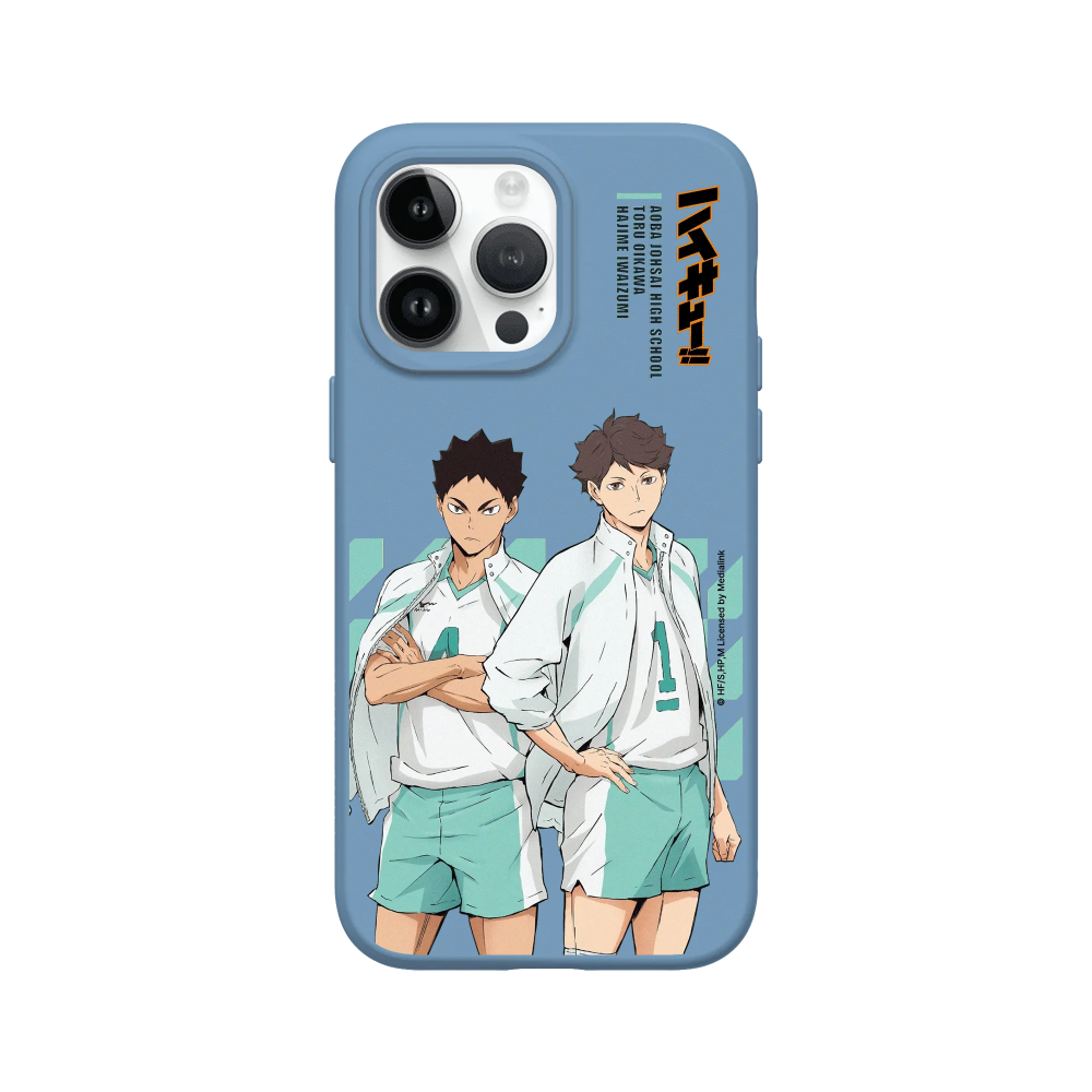 IPhone 犀牛盾 ★ 排球少年 聯名 SolidSuit 防摔 背蓋 手機殼 ★ 及川徹 + 岩泉一 01-規格圖8