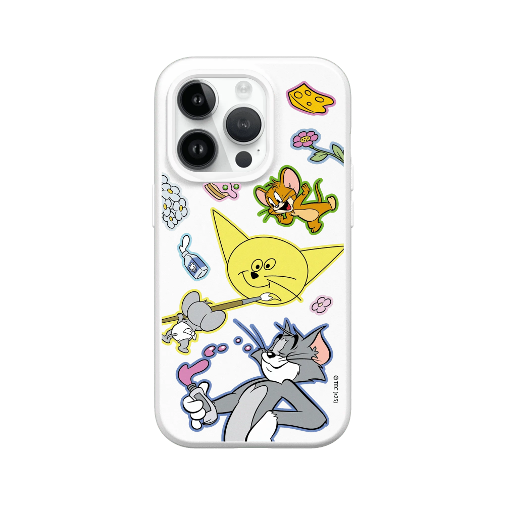 IPhone 犀牛盾 ★ Tom and Jerry 聯名系列 SolidSuit 防摔 背蓋 手機殼 ★ 塗鴉款-規格圖8