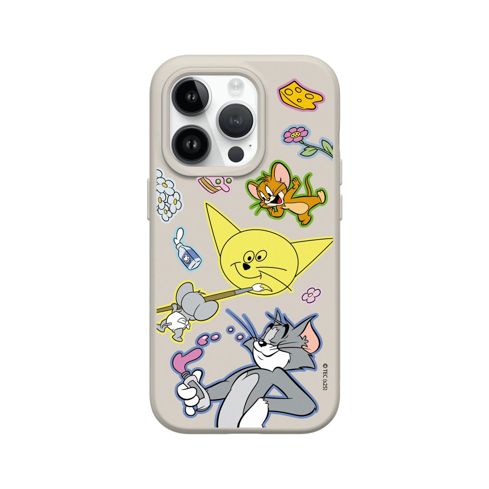 IPhone 犀牛盾 ★ Tom and Jerry 聯名系列 SolidSuit 防摔 背蓋 手機殼 ★ 塗鴉款-規格圖8