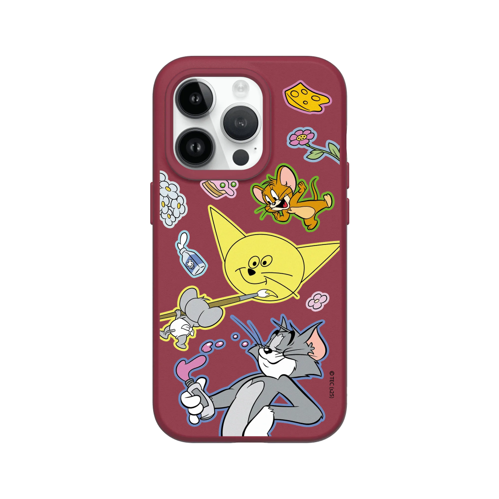 IPhone 犀牛盾 ★ Tom and Jerry 聯名系列 SolidSuit 防摔 背蓋 手機殼 ★ 塗鴉款-規格圖8