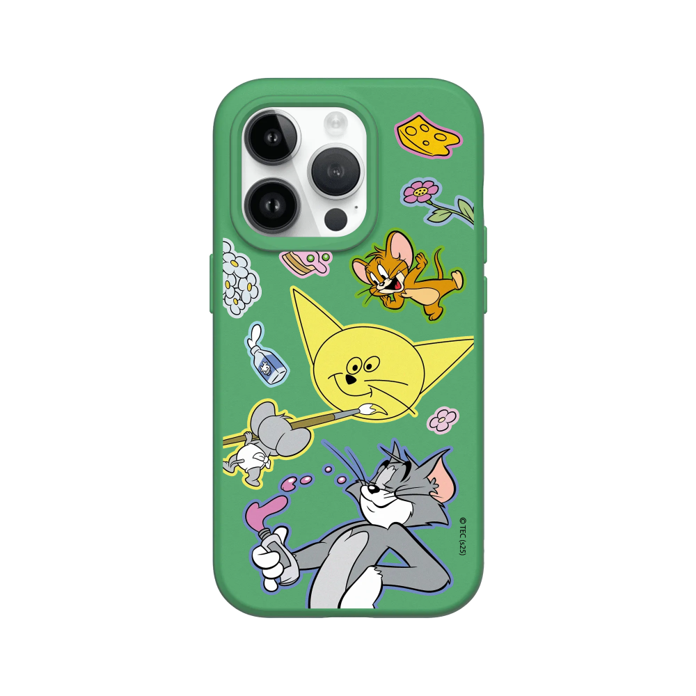 IPhone 犀牛盾 ★ Tom and Jerry 聯名系列 SolidSuit 防摔 背蓋 手機殼 ★ 塗鴉款-規格圖8