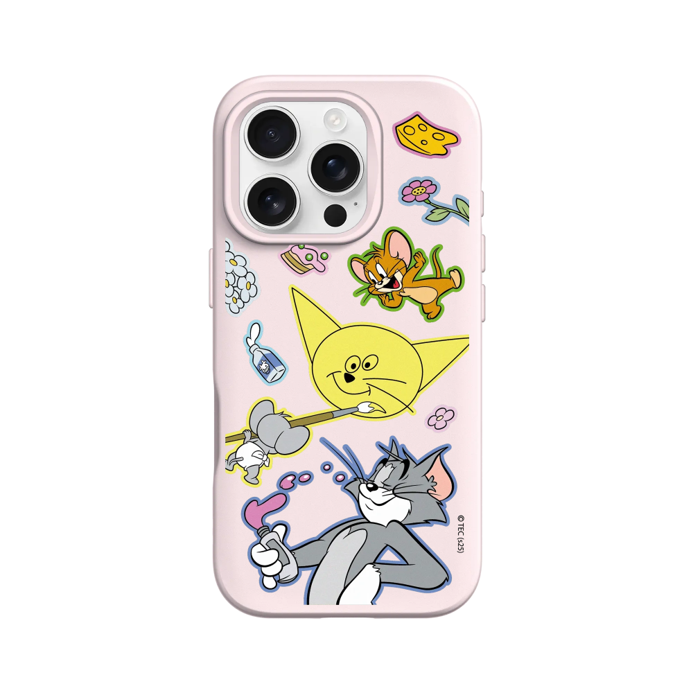 IPhone 犀牛盾 ★ Tom and Jerry 聯名系列 SolidSuit 防摔 背蓋 手機殼 ★ 塗鴉款-規格圖8