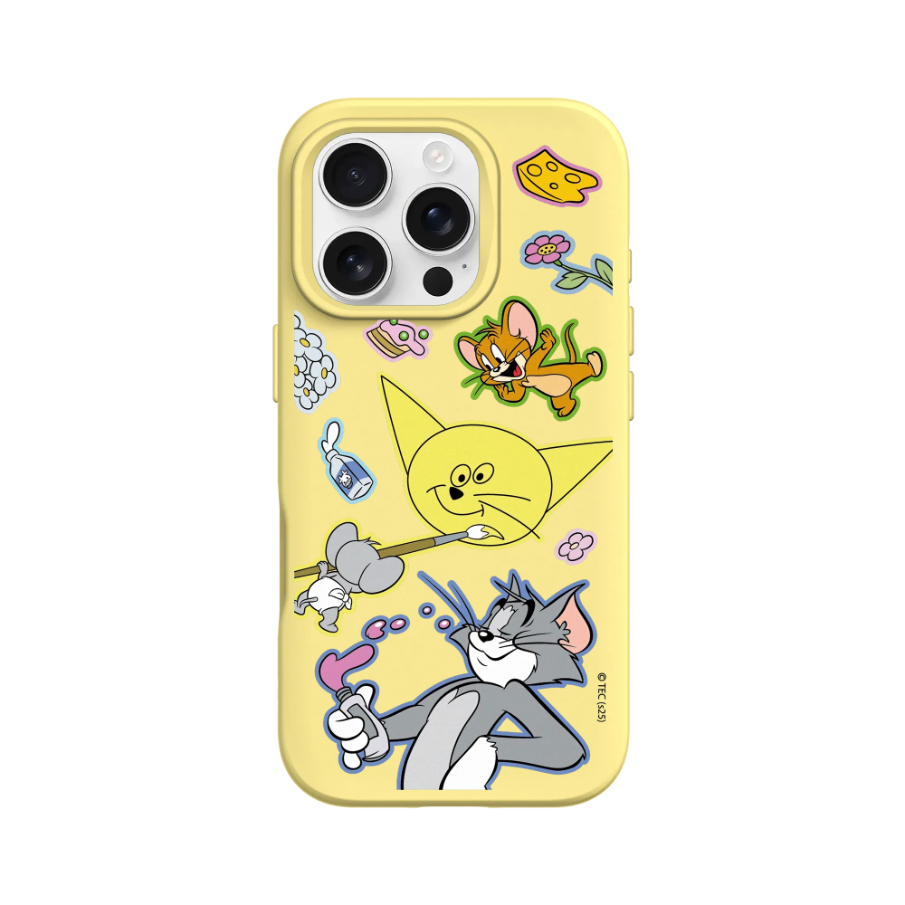 IPhone 犀牛盾 ★ Tom and Jerry 聯名系列 SolidSuit 防摔 背蓋 手機殼 ★ 塗鴉款-規格圖8