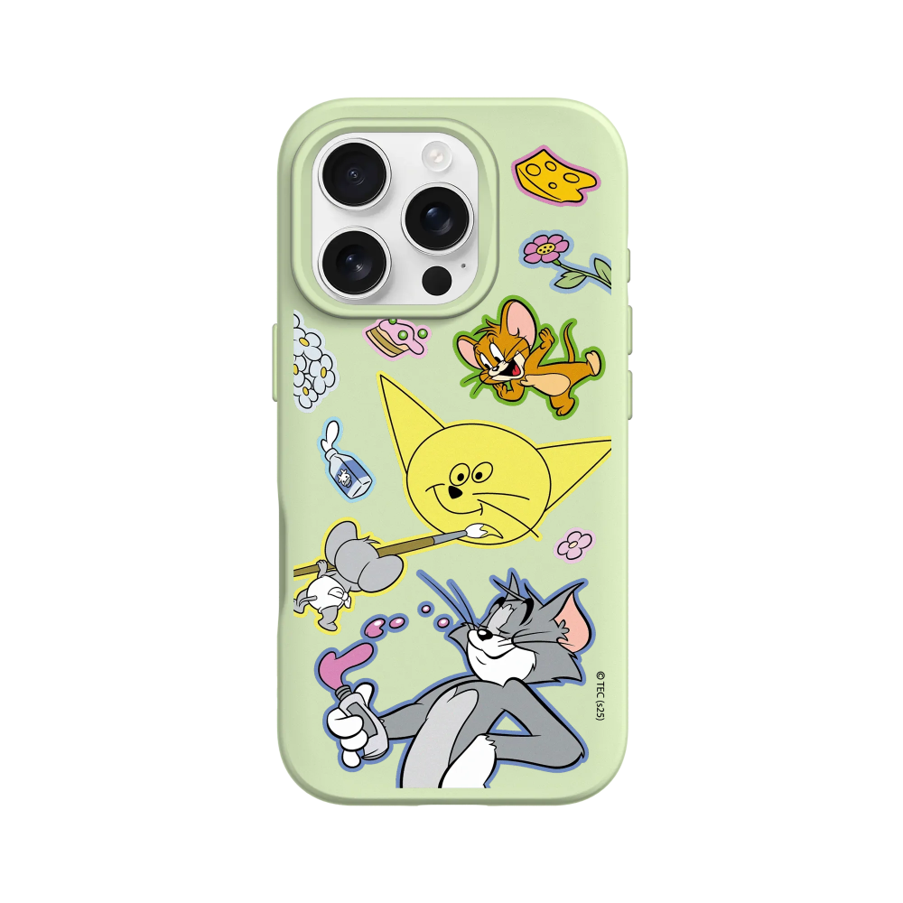 IPhone 犀牛盾 ★ Tom and Jerry 聯名系列 SolidSuit 防摔 背蓋 手機殼 ★ 塗鴉款-規格圖8