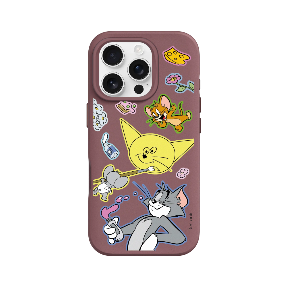 IPhone 犀牛盾 ★ Tom and Jerry 聯名系列 SolidSuit 防摔 背蓋 手機殼 ★ 塗鴉款-規格圖8