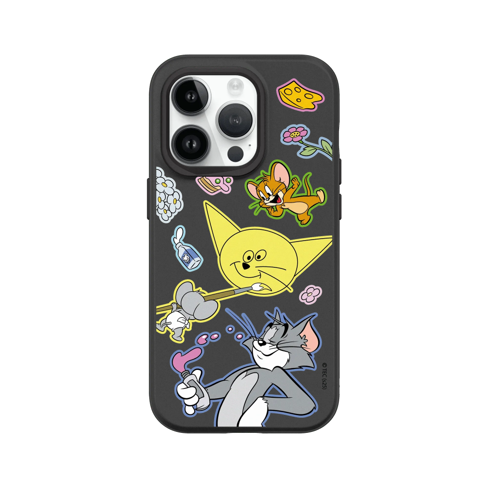 IPhone 犀牛盾 ★ Tom and Jerry 聯名系列 SolidSuit 防摔 背蓋 手機殼 ★ 塗鴉款-規格圖8