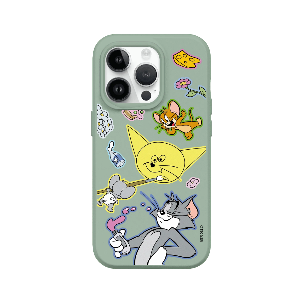 IPhone 犀牛盾 ★ Tom and Jerry 聯名系列 SolidSuit 防摔 背蓋 手機殼 ★ 塗鴉款-規格圖8