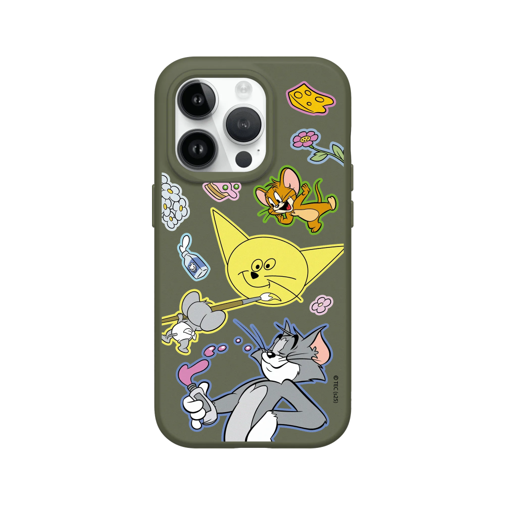 IPhone 犀牛盾 ★ Tom and Jerry 聯名系列 SolidSuit 防摔 背蓋 手機殼 ★ 塗鴉款-規格圖8