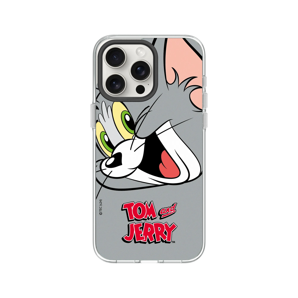 IPhone 犀牛盾 ★ Tom and Jerry 聯名 Clear 透明 防摔 手機殼 ★ 大臉湯姆貓-規格圖8