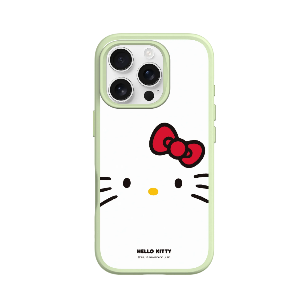 IPhone 犀牛盾 ★ Kitty 聯名 SolidSuit 防摔 背蓋 手機殼 ★ 大臉 Hello Kitty-規格圖8