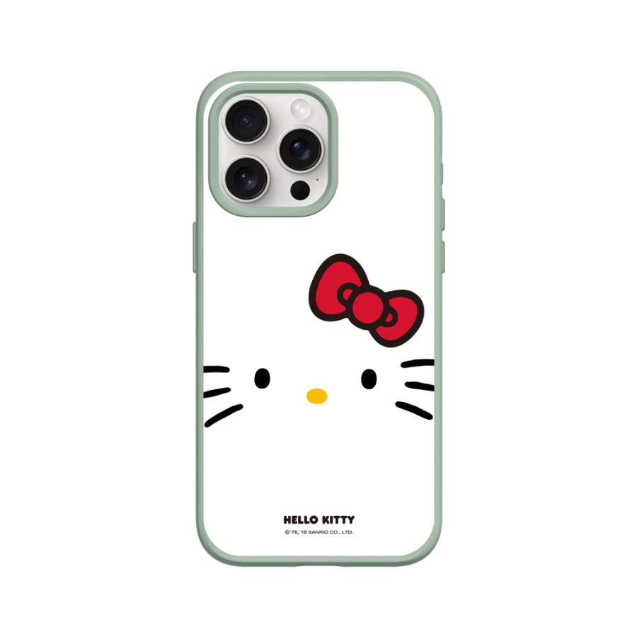 IPhone 犀牛盾 ★ Kitty 聯名 SolidSuit 防摔 背蓋 手機殼 ★ 大臉 Hello Kitty-規格圖8