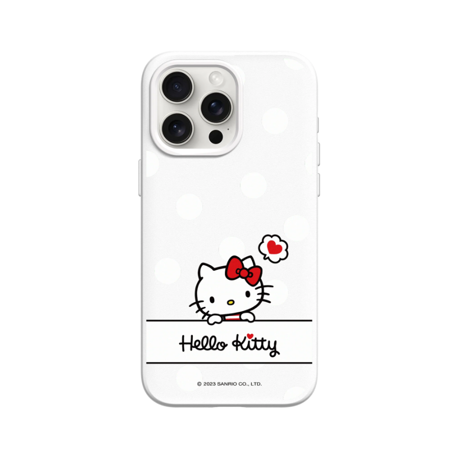 IPhone 犀牛盾 ★ Kitty 聯名 SolidSuit 防摔 背蓋 手機殼 ★ 普普風圓點-規格圖8