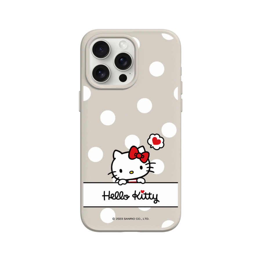 IPhone 犀牛盾 ★ Kitty 聯名 SolidSuit 防摔 背蓋 手機殼 ★ 普普風圓點-規格圖8