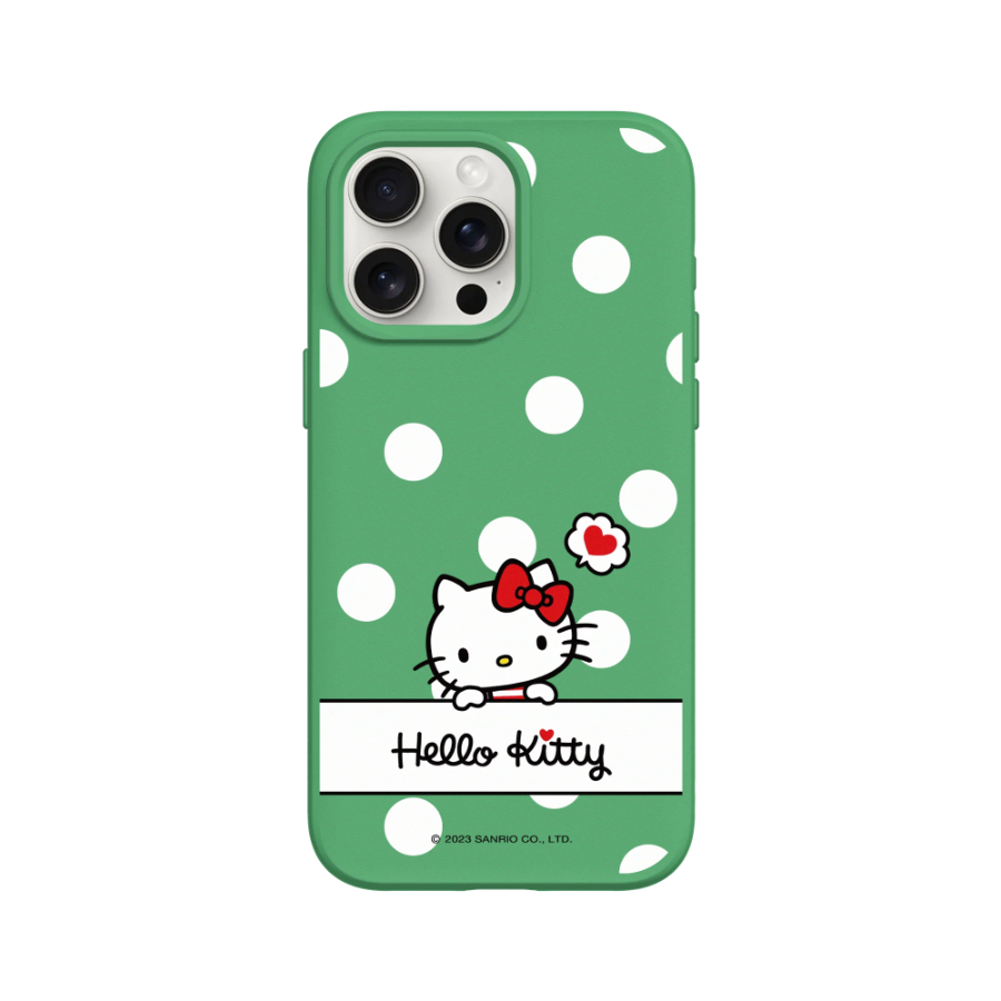 IPhone 犀牛盾 ★ Kitty 聯名 SolidSuit 防摔 背蓋 手機殼 ★ 普普風圓點-規格圖8