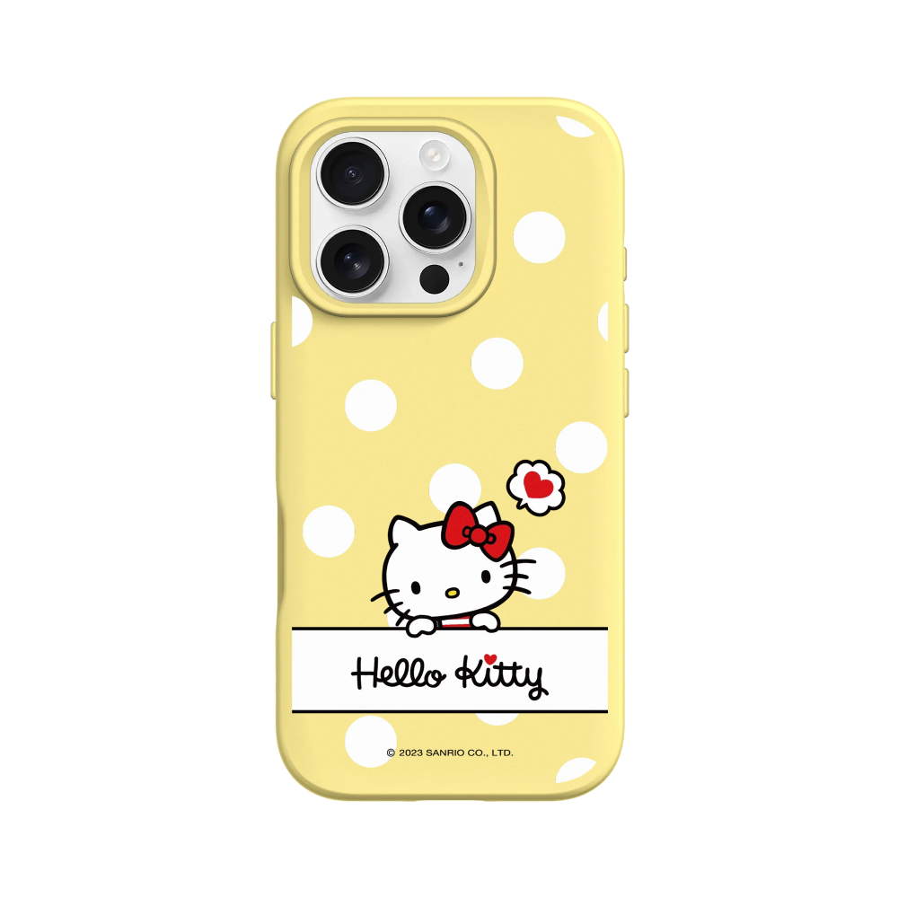 IPhone 犀牛盾 ★ Kitty 聯名 SolidSuit 防摔 背蓋 手機殼 ★ 普普風圓點-規格圖8