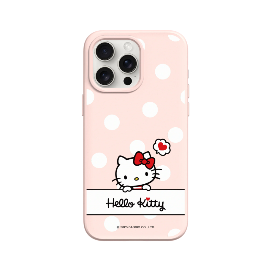IPhone 犀牛盾 ★ Kitty 聯名 SolidSuit 防摔 背蓋 手機殼 ★ 普普風圓點-規格圖8