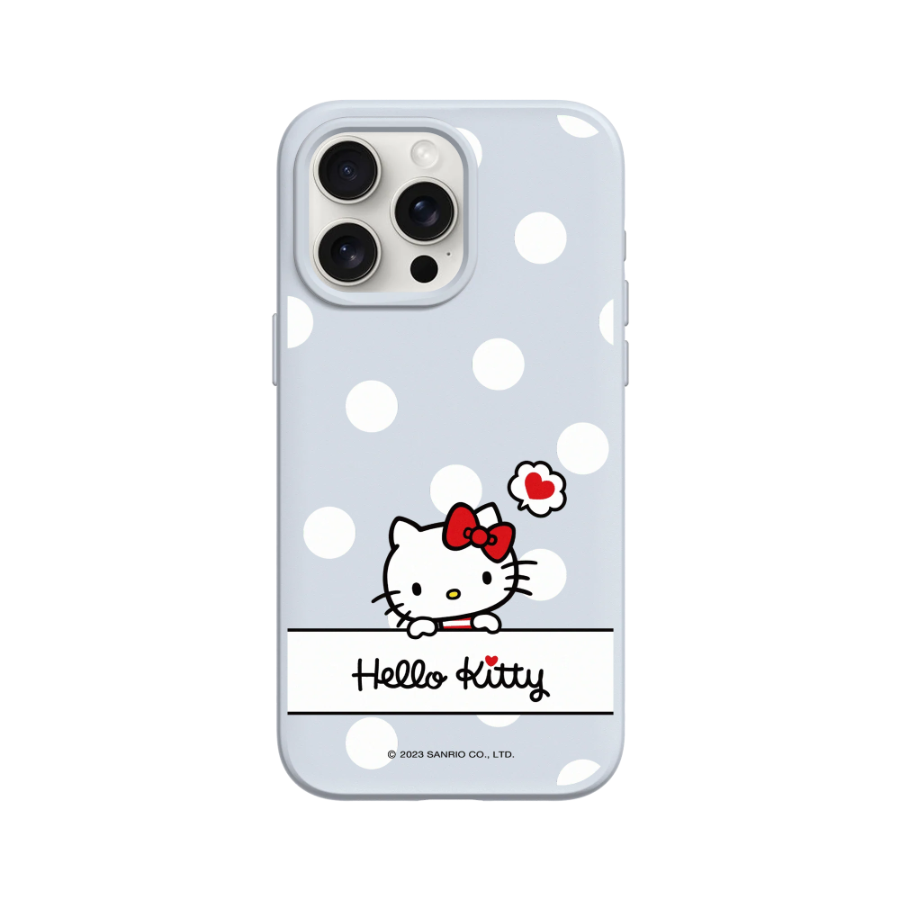 IPhone 犀牛盾 ★ Kitty 聯名 SolidSuit 防摔 背蓋 手機殼 ★ 普普風圓點-規格圖8