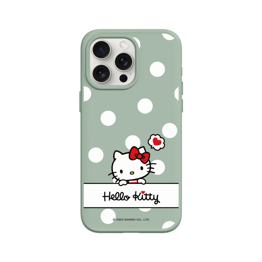 IPhone 犀牛盾 ★ Kitty 聯名 SolidSuit 防摔 背蓋 手機殼 ★ 普普風圓點-規格圖8
