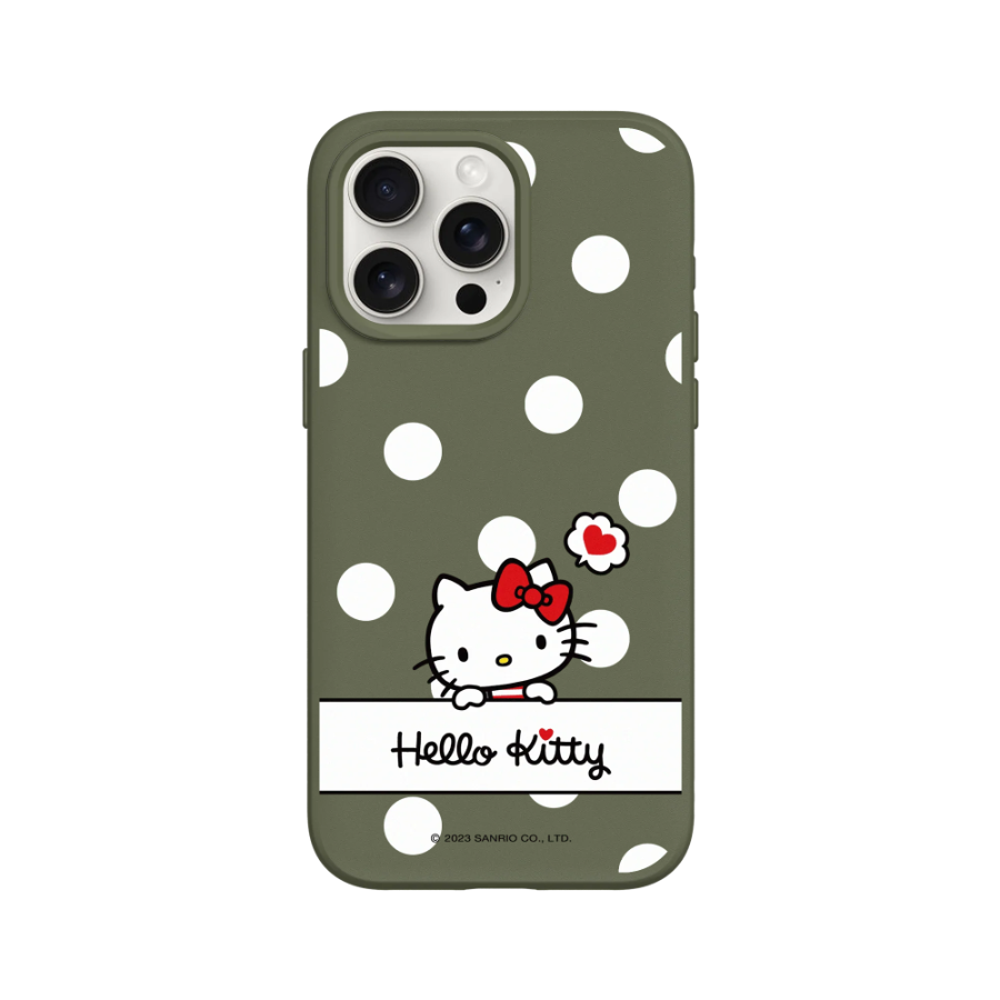 IPhone 犀牛盾 ★ Kitty 聯名 SolidSuit 防摔 背蓋 手機殼 ★ 普普風圓點-規格圖8