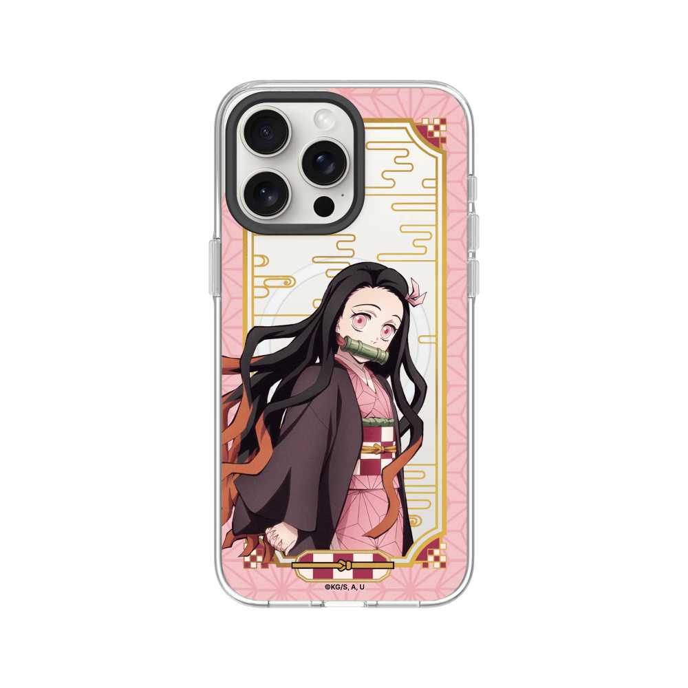 IPhone 犀牛盾 ★ 鬼滅之刃 聯名 Clear 透明 防摔 手機殼 ★ 角色系列 - 禰豆子-規格圖8