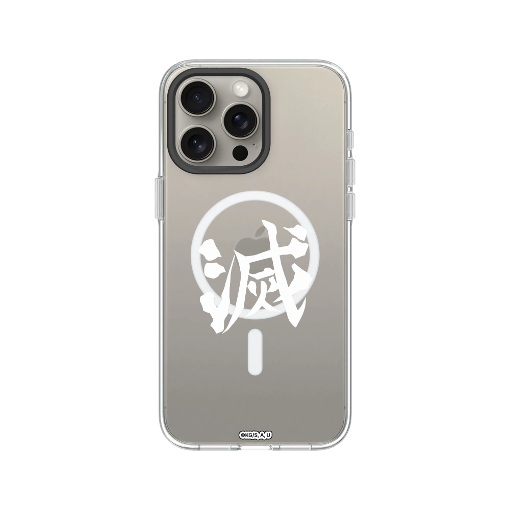IPhone 犀牛盾 ★ 鬼滅之刃 聯名 Clear 透明 防摔 手機殼 ★ 配件系列 - 惡鬼滅殺-規格圖8